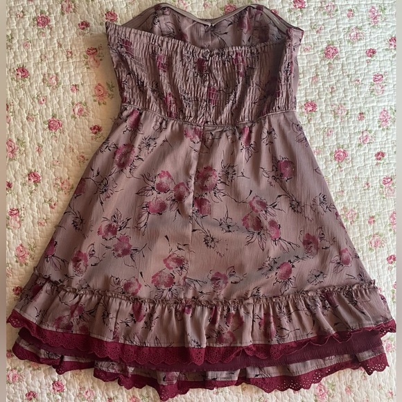 Free People corset dress, fits size S/M, floral print - Picture 3 of 4
